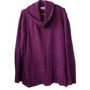 CANDA xl cowl neck sweater